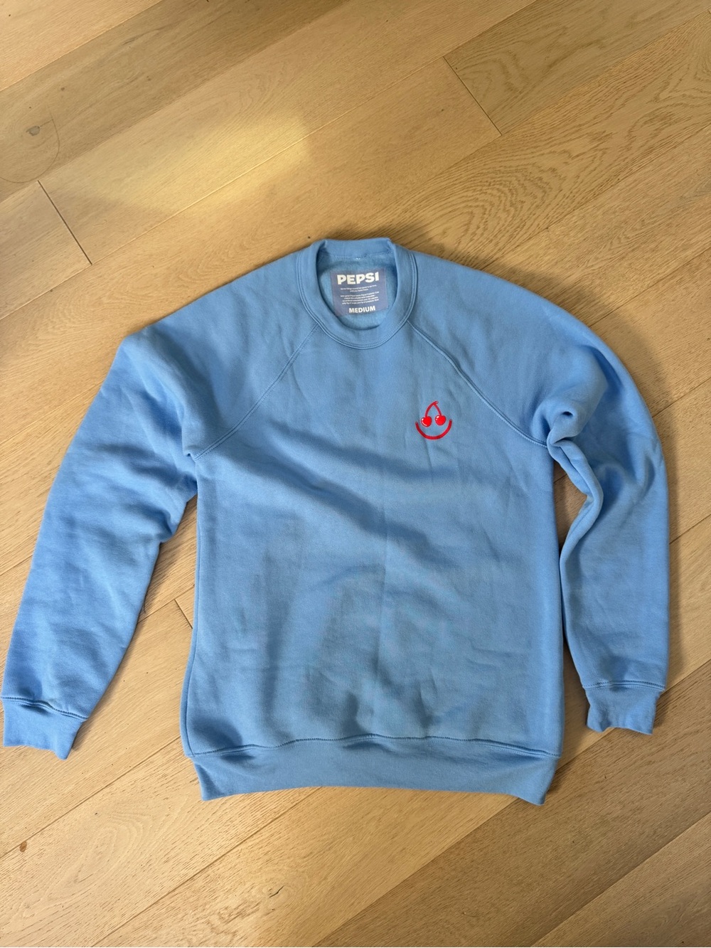 Brand new Pepsi Sky Blue Crewneck Sweatshirt
